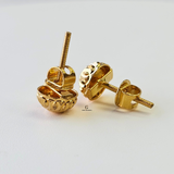 INTRICATE DESIGN CIRCLE STUDS
