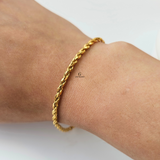 SOLID ROPE CHAIN BRACELET
