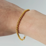TWISTED CLUSTER BRACELET