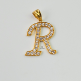 R INITIAL PENDANT
