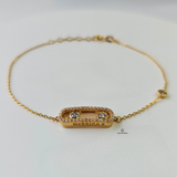DIAMANTE MOVE PAVE BRACELET