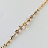 BEADED TWO TONE BRACELET