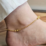 INTRICATE DIAMOND CUT ANKLET