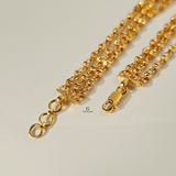 TRIPLE LAYERED BEADED BRACELET