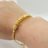 CENTRE CLUSTER GOLD BRACELET