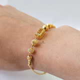 INTRICATE BEADED TUBE BRACELET