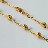 DIAMOND CUT STATION BRACELET