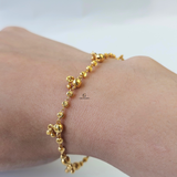 BEADED CHARM BRACELET
