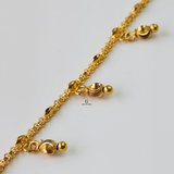 FLAT CHAIN TASSEL BRACELET