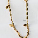 BEADED CHARM ANKLET