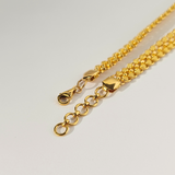 DOTTED LINK FLAT BRACELET