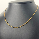 ADJUSTABLE BEADED NECKLACE