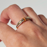 INTRICATE BOW DESIGN RING