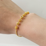 FILIGREE BEAD CHAIN BRACELET