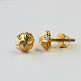 INTRICATE DESIGN CIRCLE STUDS