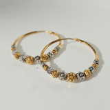 TWO TONE HOOPS