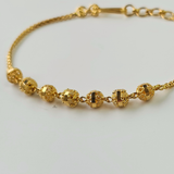 FILIGREE BEAD CHAIN BRACELET