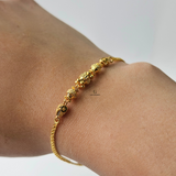 CENTRE CLUSTER GOLD BRACELET