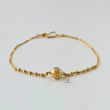 FINE ONE BALL CHAIN BRACELET