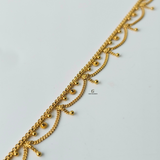 DRAPED CHAIN ANKLET