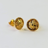 CIRCLE FLOWER STUDS