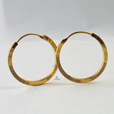 PLAIN GOLD HOOPS