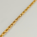 SOLID ROPE CHAIN BRACELET