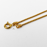 BEADED SWIRL CHAIN