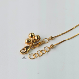 LIGHTWEIGHT BEADED STATION ANKLET