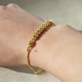 CENTRE CLUSTER GOLD BRACELET