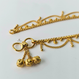 DRAPED CHAIN ANKLET