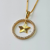 STAR HANGING DIAMANTE