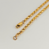 SOLID ROPE CHAIN BRACELET