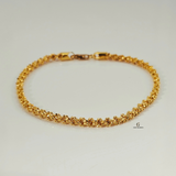 TWISTED CLUSTER BRACELET