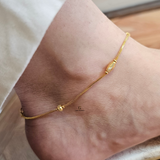 DOUBLE DESIGN ANKLET