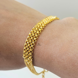 FLAT MIDDLE CUTTING BRACELET