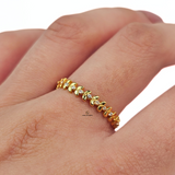 PETAL BAND RING