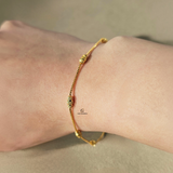 DOTTED DESIGN STATION BRACELET