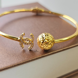 CC BALL CUFF BANGLE