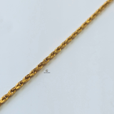 SOLID ROPE CHAIN BRACELET