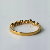 SINGLE ROW BEADED RING