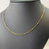 SATELLITE GOLD CHAIN