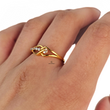 DAINTY STONE RING
