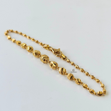 BEADED DIAMOND CUT BRACELET