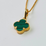 GREEN FLOWER CHARM