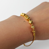 INTRICATE BEADED TUBE BRACELET